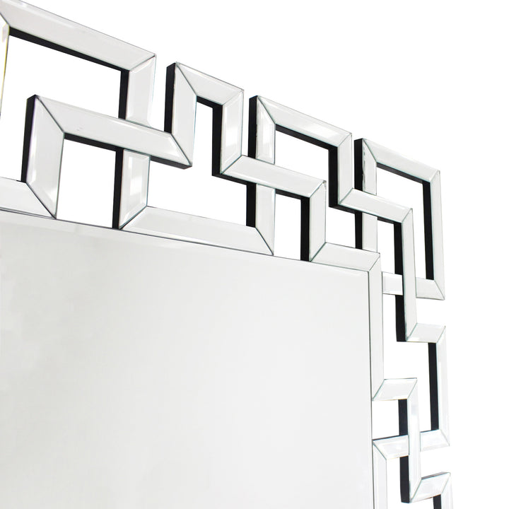 LYNX Rectangle Decorative Accent Wall Mirror