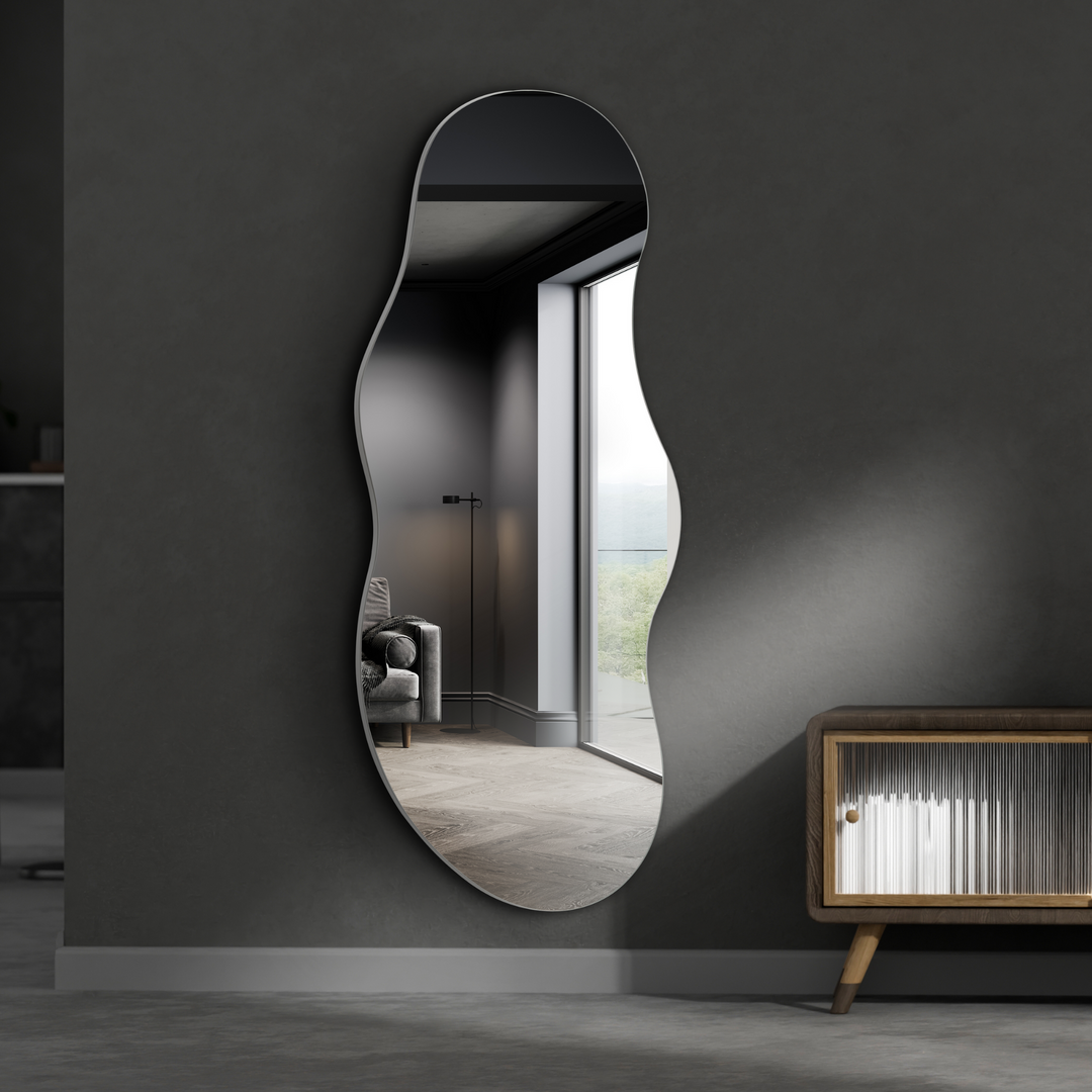 NAPLES Decorative Irregular Cloud Mirror, Asymmetrical Mirror