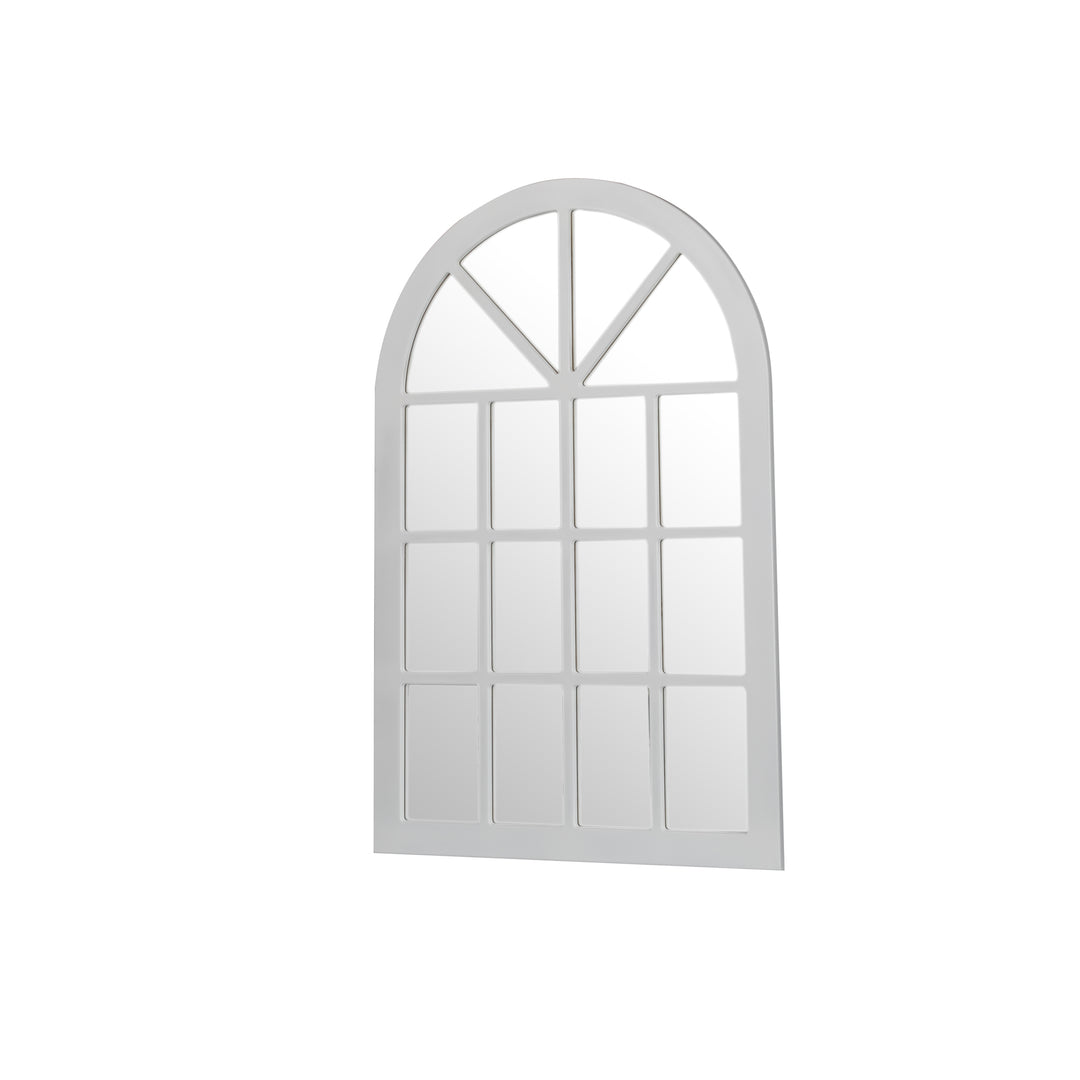 ATLAS Farmhouse Wood Window Pane Mirror