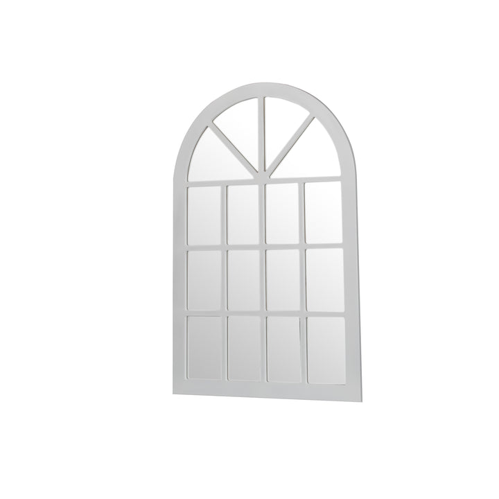 ATLAS Farmhouse Wood Window Pane Mirror