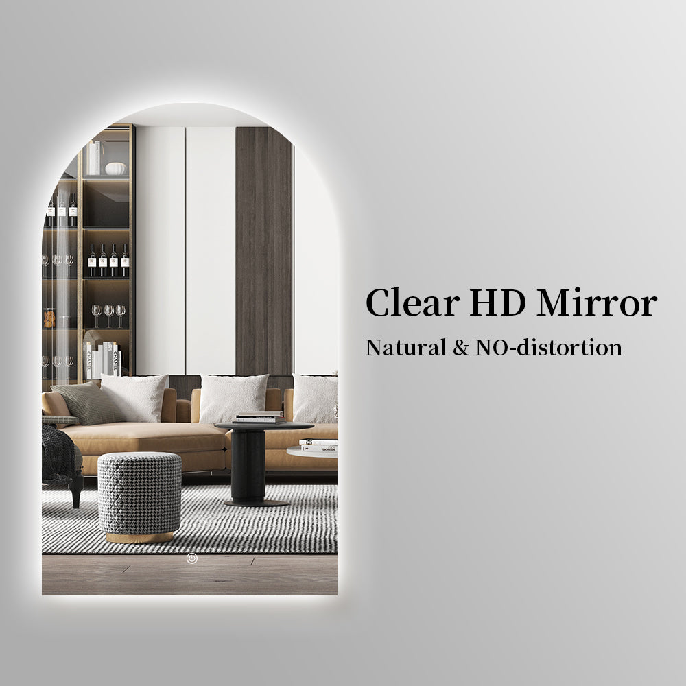 COSMO LED Lighted Arch Wall Mirror