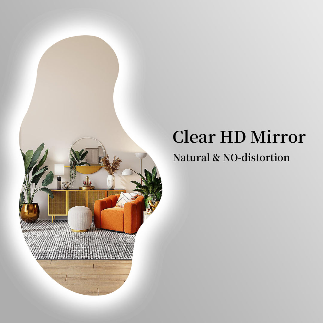 WEBSTER Irregular LED Mirror