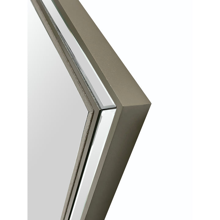ALBA Beveled Rectangular Accent Wall Mirror