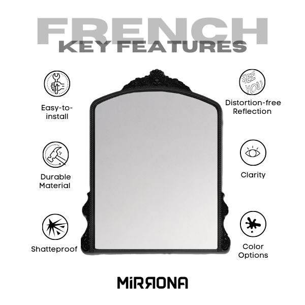 Mirrona, French Collection, Antique Mirror