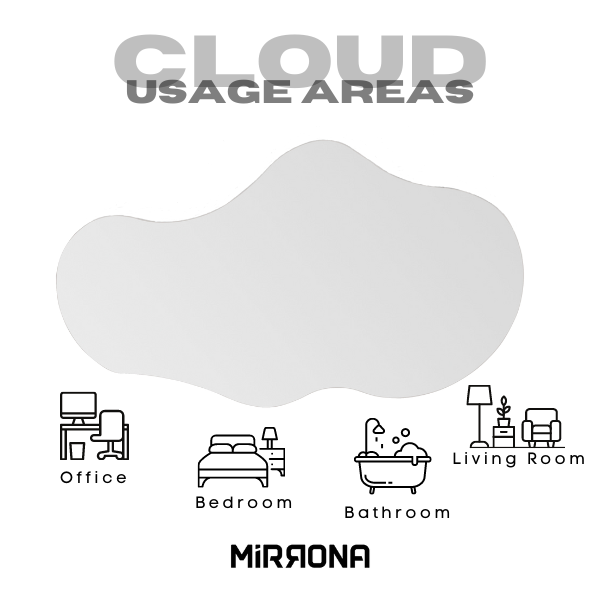 Mirrona, Cloud Collection, Asymmetrical Mirror