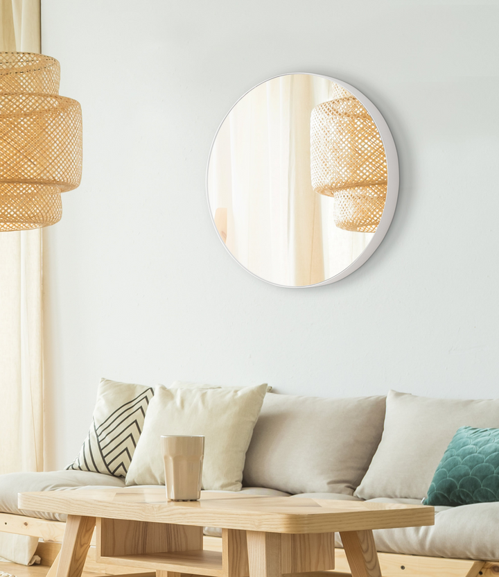 SUN Metal Round Wall Mirror