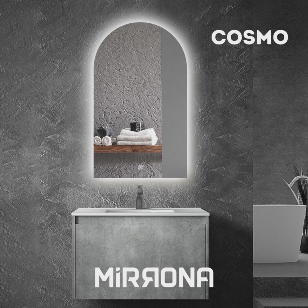 COSMO LED Lighted Arch Wall Mirror