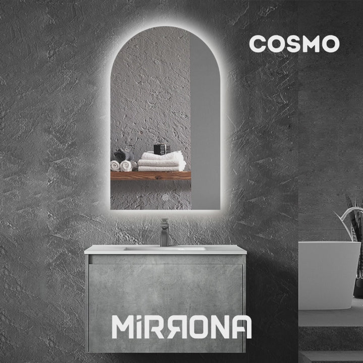 COSMO LED Lighted Arch Wall Mirror