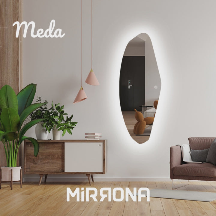 MEDA Irregular LED Mirror