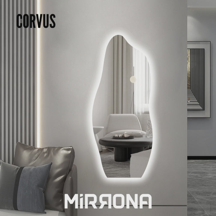 CORVUS Irregular LED Mirror