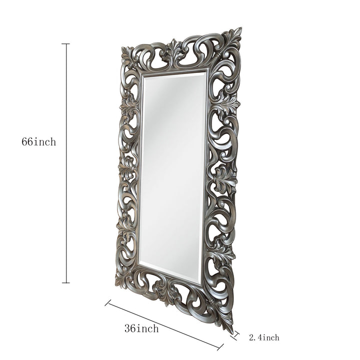 ROME Accent Rectangular Full Length Floor Mirror