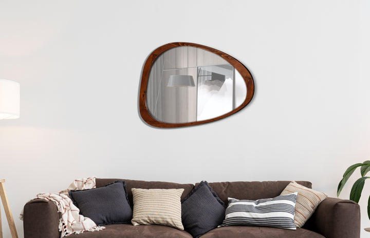 Mirrona, Nova Collection, Natural Wood Framed Mirror