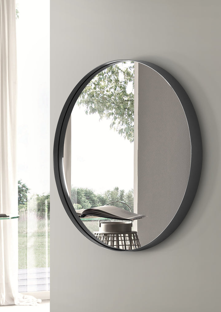 SUN Metal Round Wall Mirror