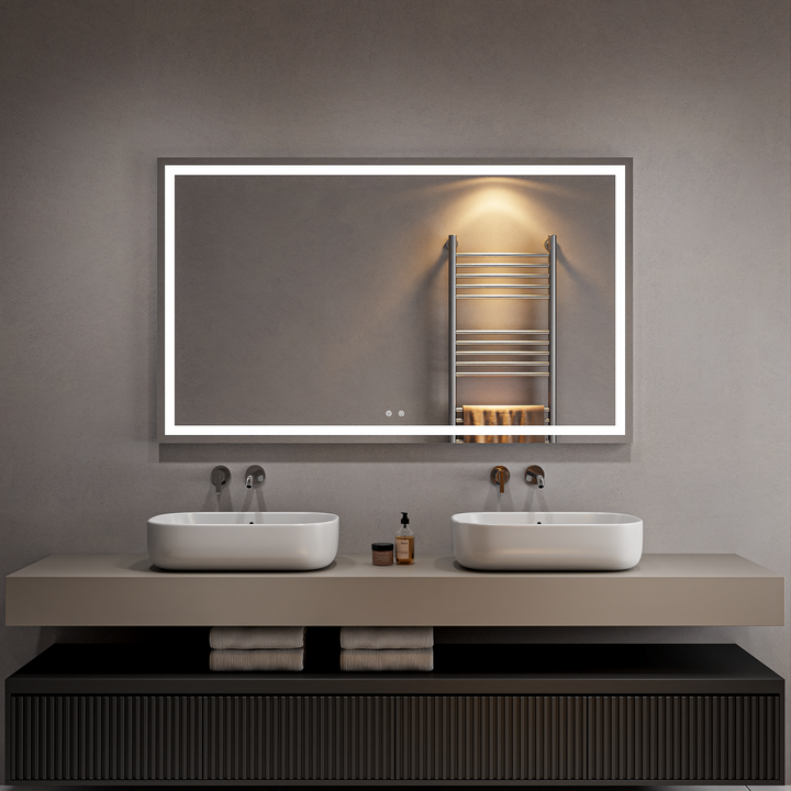 ARPINO LED Rectangle Large Bathroom Mirror