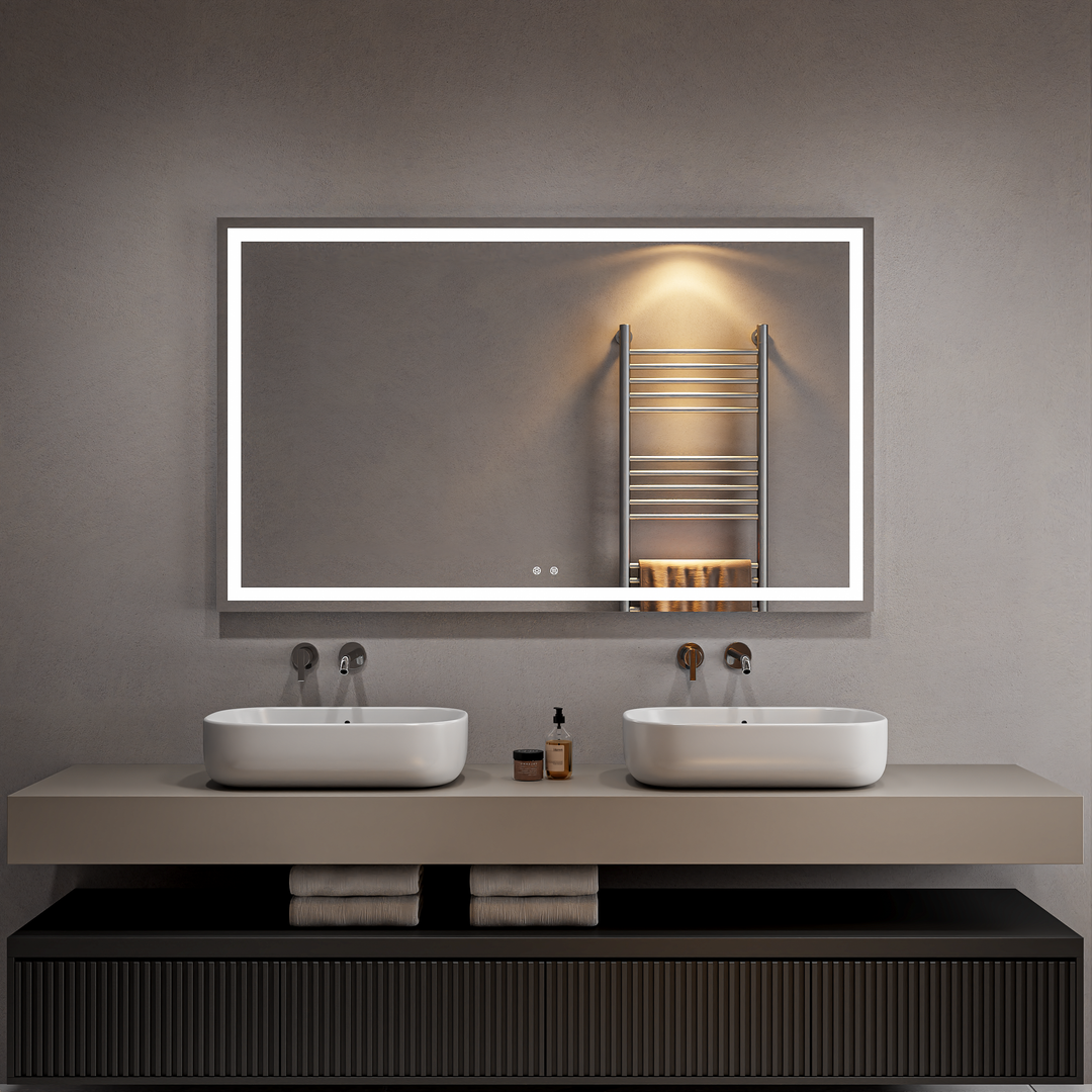 ARPINO LED Rectangle Large Bathroom Mirror