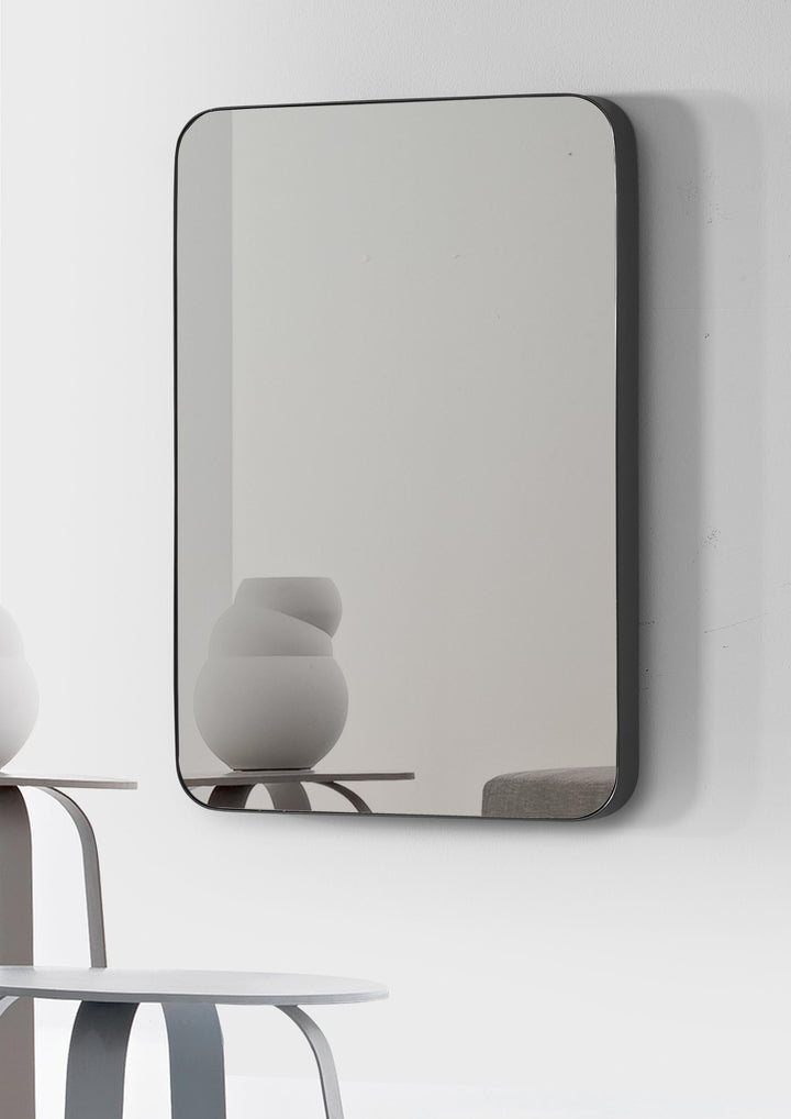 STAR Rectangle Metal Frame Bathroom Vanity Mirror