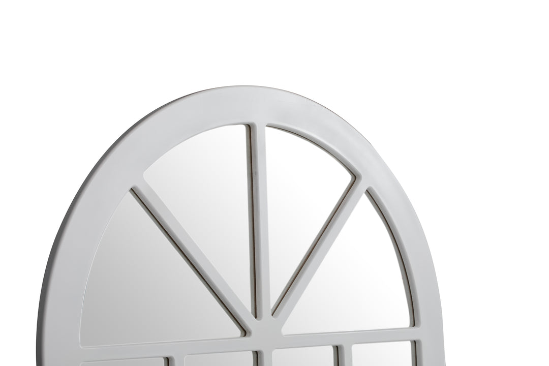 ATLAS Farmhouse Wood Window Pane Mirror