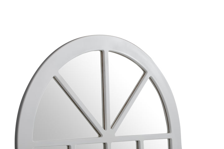 ATLAS Farmhouse Wood Window Pane Mirror