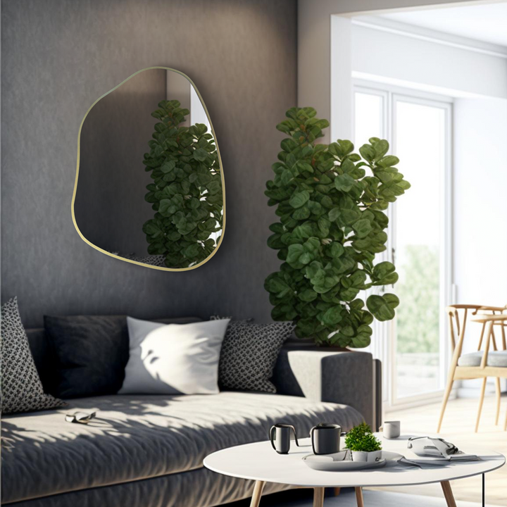 PLUTO Asymmetric Accent Wall Mirror