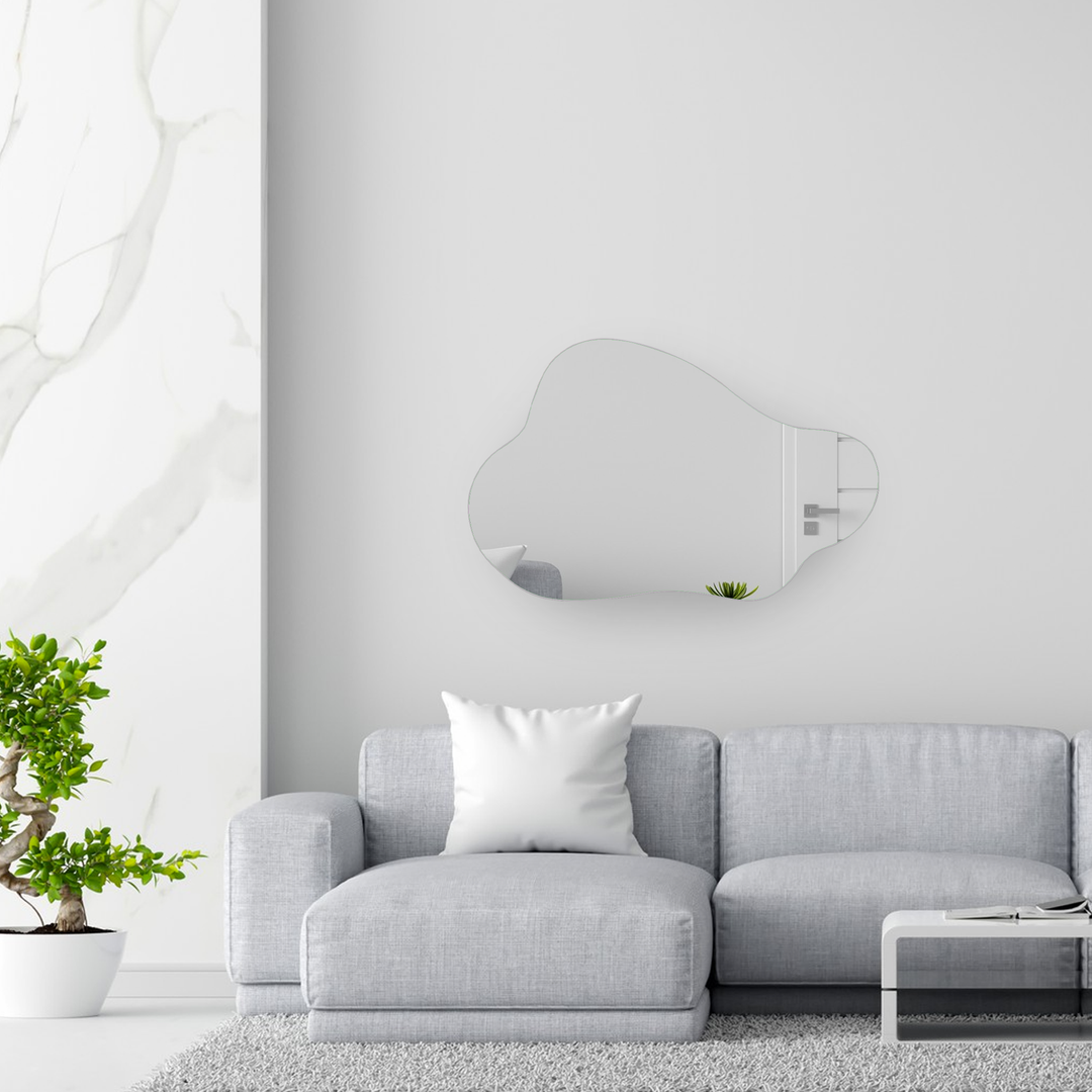 ZETA Irregular Accent Wall Mirror